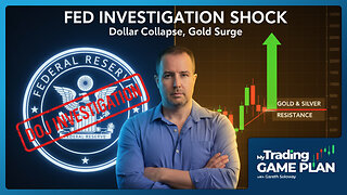 DOJ Targets Fed, Dollar Cracks & Gold Surges: The Institutional Game Plan