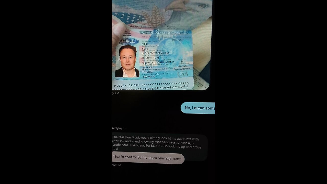 A fake Elon Musk is texting me 😤.