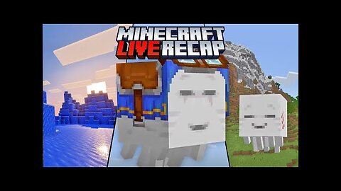 HUGE GRAPHICS UPDATE, RIDEABLE HAPPY GHAST MOBS & MORE: Minecraft LIVE 2025 Recap