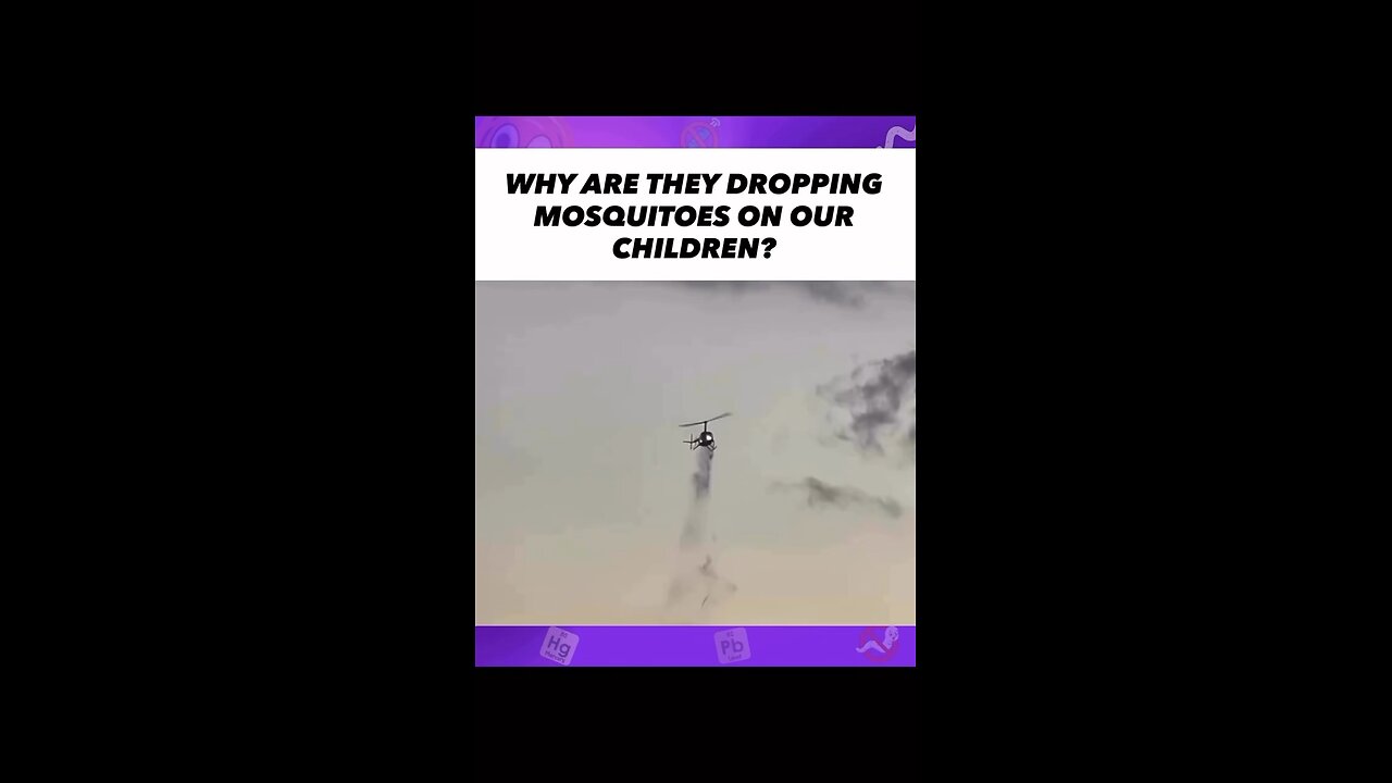 Why Are They Dropping Mosquitos 🦟 Out of Helicopters?