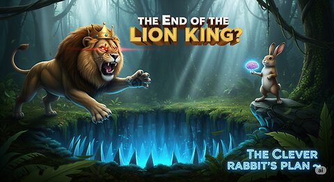 The Ruthless Lion and the Clever Rabbit 🦁🐰 | A Jungle Story with a Twist!