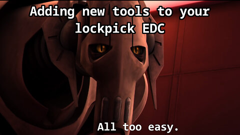 I Finally Got the Most Modular Lockpicking Tool, The Cover Companion