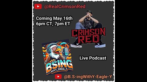 🎙️ BS-ing With Y-Eagle-Y Ep. 19 | Crimson REd & Reggie Beats Get Real 🎶-LIVE