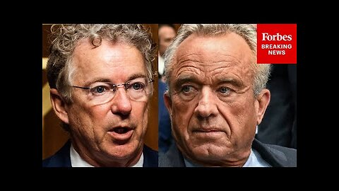 'Is It Being Investigated.'- Paul Questions RFK Jr. About Incident Involving Ebola At Fort Detrick