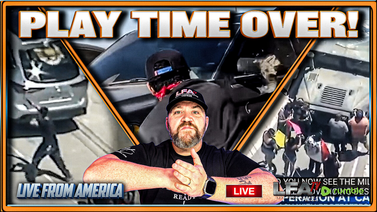 PLAY TIME OVER! | LIVE FROM AMERICA 7.11.25 11AM