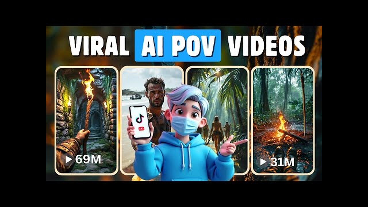 Creates Viral Realistic POV Videos & Make Money in 2025 with this ai! 