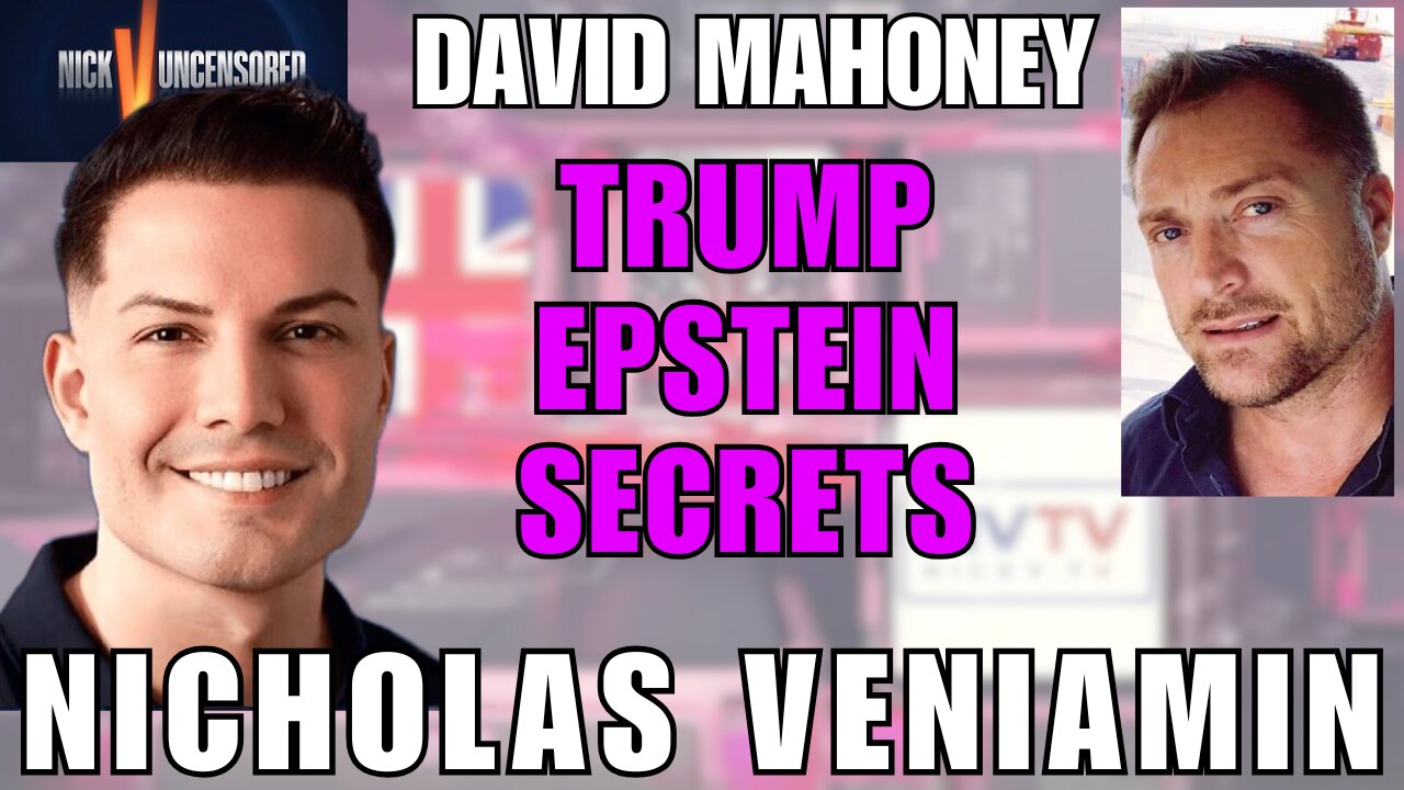 David Mahoney Discusses Shocking Revelations in “Trump: Epstein Secret Informant”