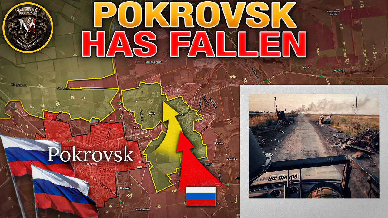 Pokrovsk, Volchansk, and Dobropillia have fallen💥Zelenskyy has flown to Paris✈️MS For 2025.12.02