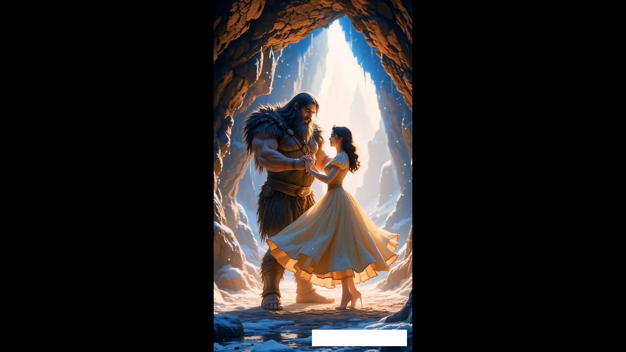 Giant Caveman and Snow White
