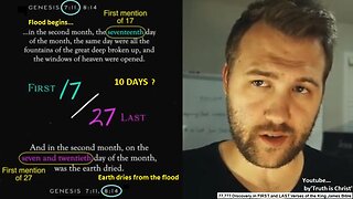 77,777 Discovery in FIRST & LAST Verses of King James Bible (5.02.23) LOOK at the 17, 711, 10 day, flood, references ~ by 'Truth is Christ'