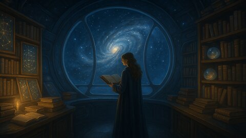 Sleep Story: The Archivist of the Stars (Cosmic Bedtime Tale for Deep Rest)