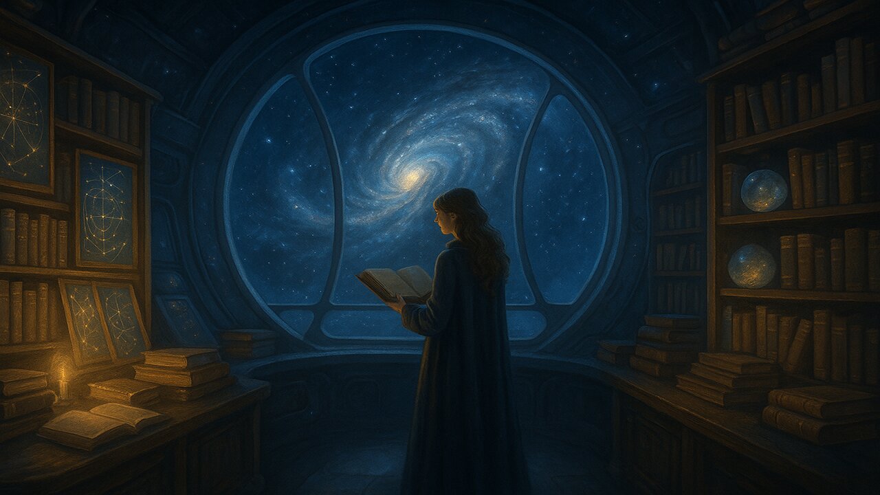 Sleep Story: The Archivist of the Stars (Cosmic Bedtime Tale for Deep Rest)