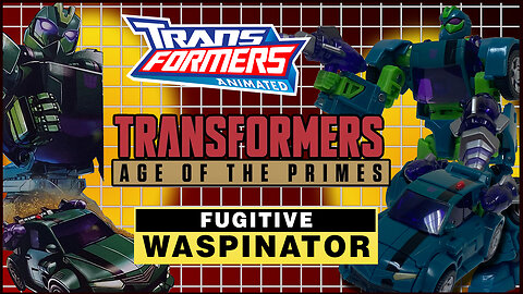 Waspinator - Animated Universe - Transformers Age of the Primes - Unboxing & Review