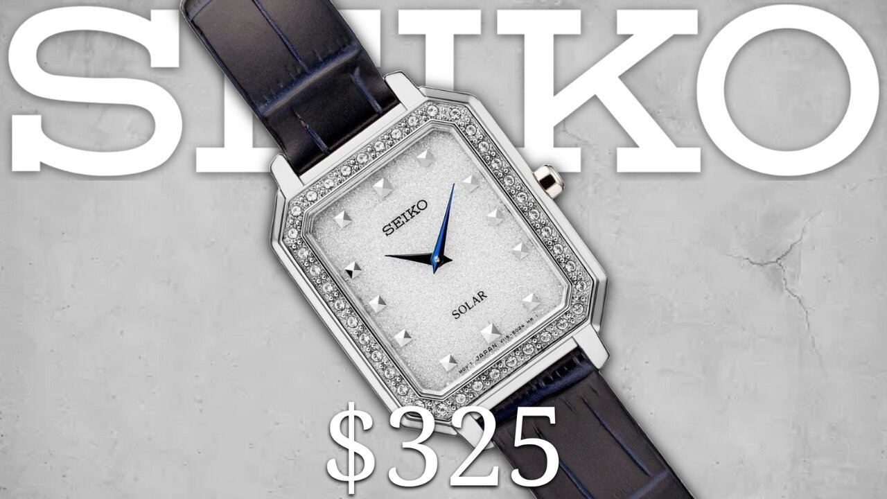 Seiko Solar Swarovski SUP429P1 Review | Most Underrated Seiko Watch?