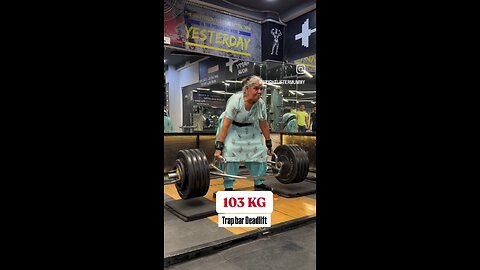 Mom Deadlifts 227 lbs (103 kg)