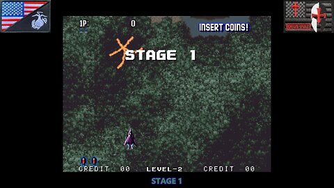 Gamer By Proxy: "Aero Fighters 2" [Robo Keaton (F-117) All Stages] (Arcade - 1994) [NA Version]