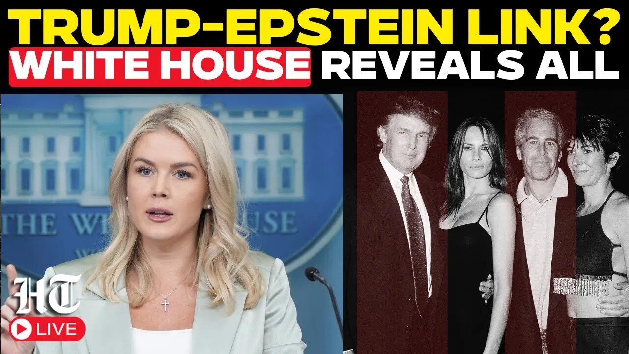 US News Live | White House Reveals Truth About Trump’s Signature on Epstein Note | Jeffery Epstein .