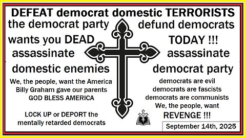 DEFEAT democrat domestic TERRORISTS