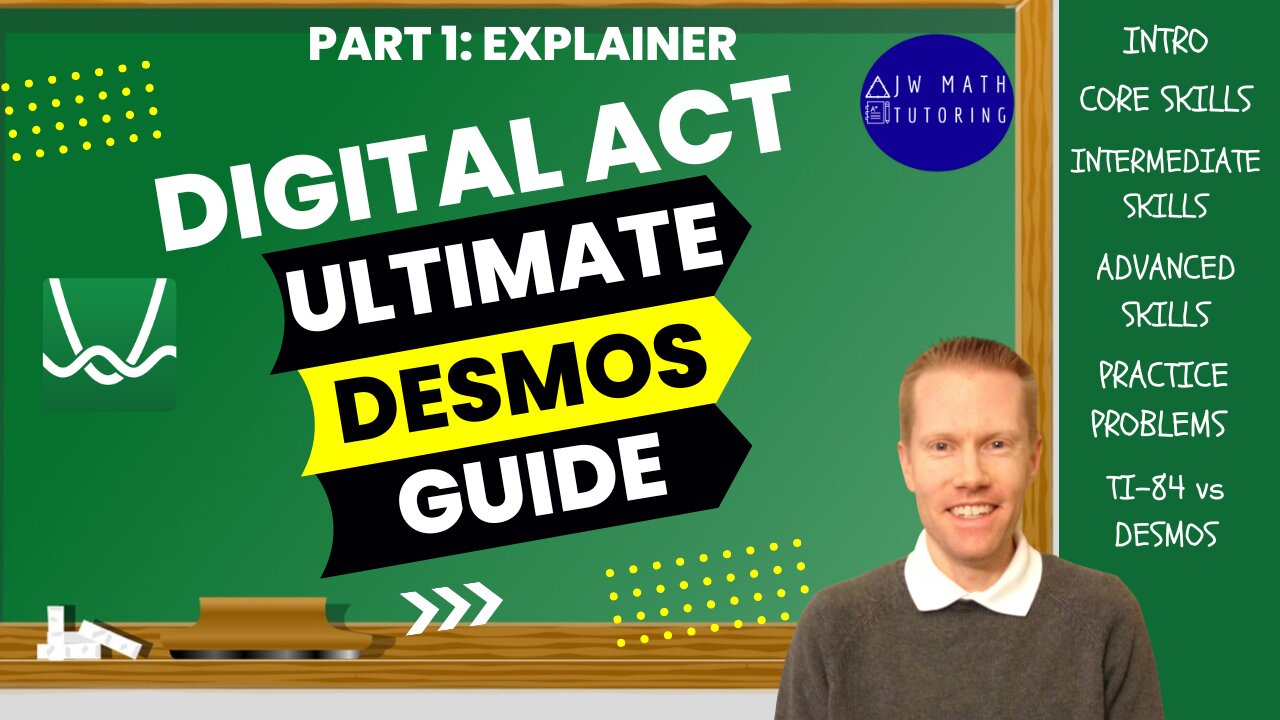Ultimate Desmos Guide to Digital ACT Math-Part 1: Explainer
