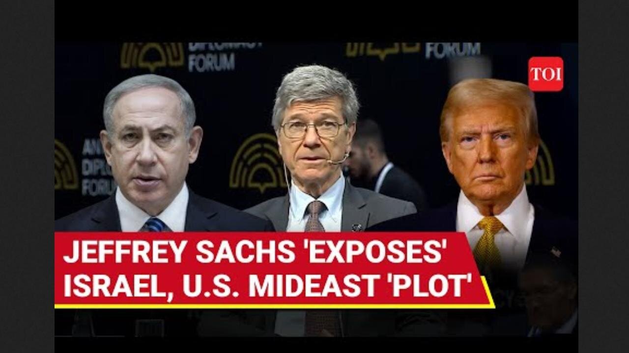 'CIA, U.S...': Jeffrey Sachs 'UNCOVERS' Jaw-Dropping Israeli-American Plot Against Iran, Arab World (4/13/25)