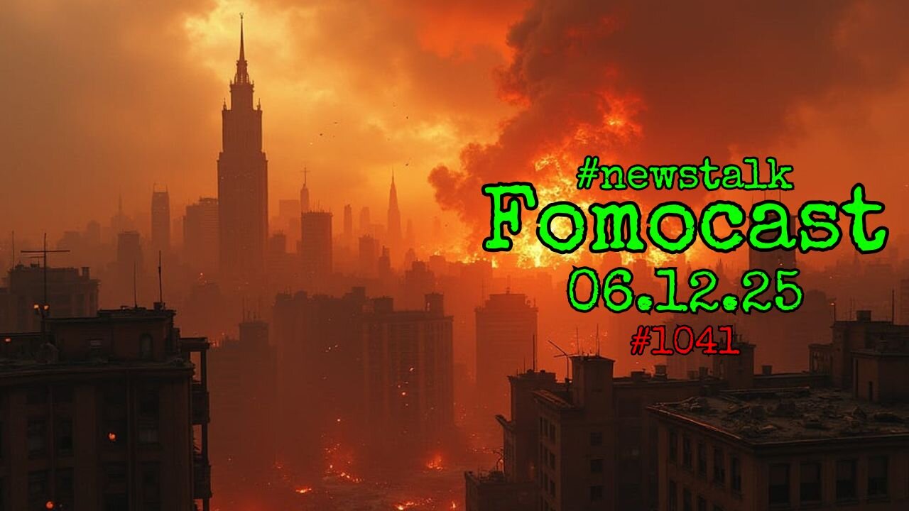 🔥 ICE Protests Erupt, Israel Strikes Iran, Missiles Launched – Global Flashpoints LIVE 🚨 | FOMOCAST 06.12.25