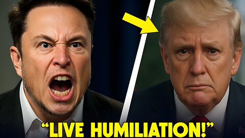 Elon Musk Just HUMILIATED Trump on Live TV!