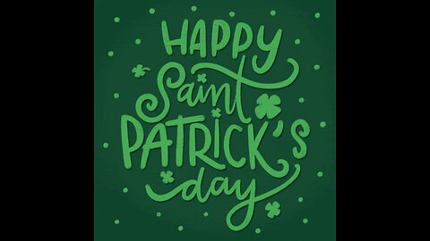 Happy St Patrick’s Day (2025) 🇮🇪🎩🍺🍀☘️🤞💚🍻