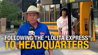 Does Landmark’s corporate owner approve of 'The Lolita Line' signage?