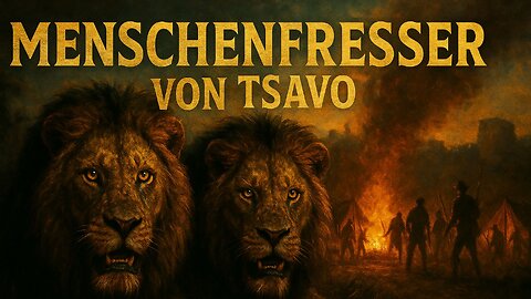 Die Löwen von Tsavo 🦁🔥 Der wahre Horror von „Geist & Dunkelheit“