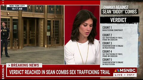 Diddy found not guilty on 3 out of 5 crimes