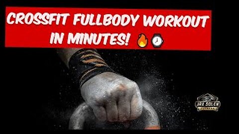 CROSSFIT for BEGINNERS 🏋️‍♂️ Quick & INTENSE FULL-BODY WORKOUT - Jax Solen Fitness & Training Tips