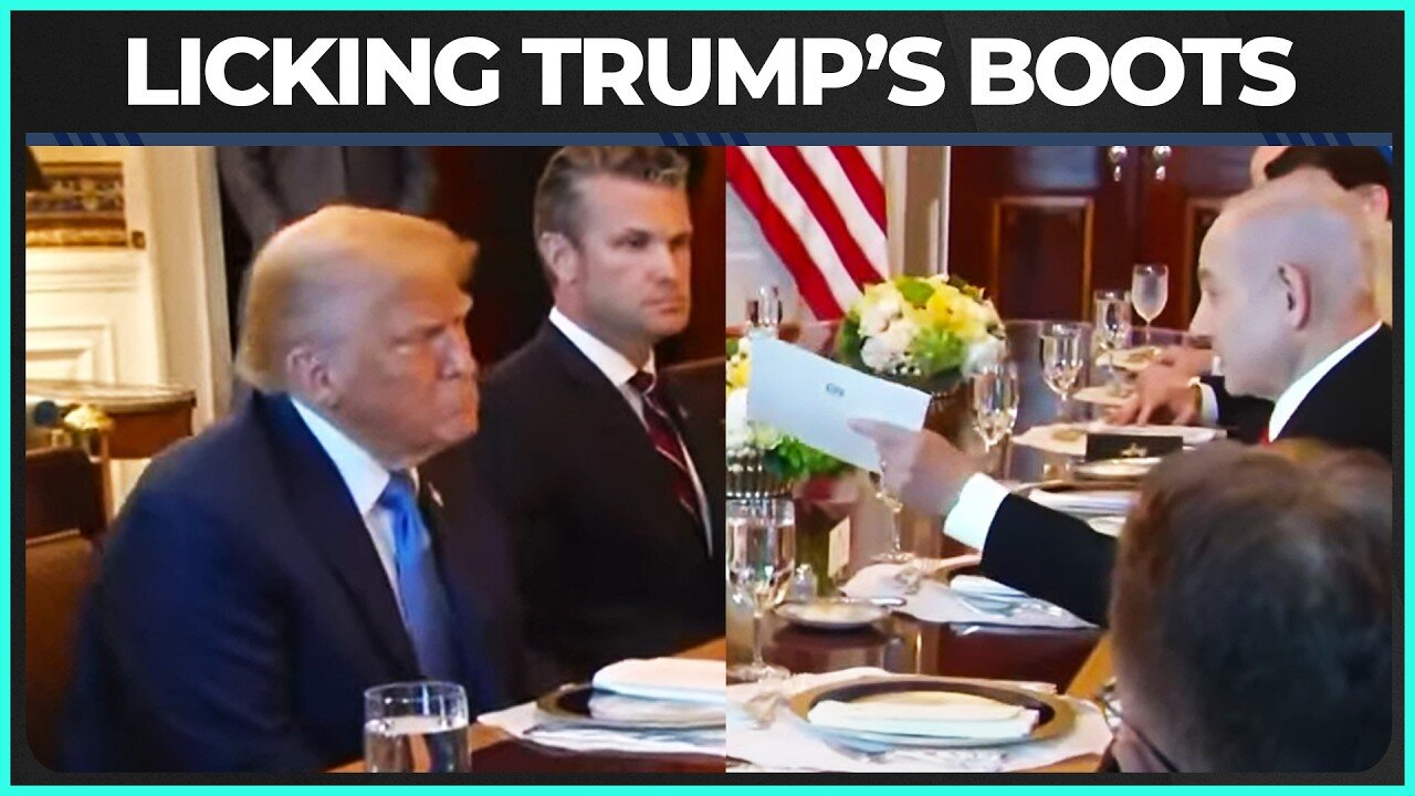 Bibi Sucks Up To Trump In The WORST WAY