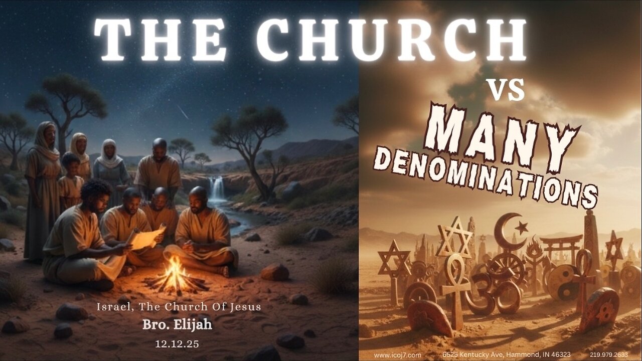 THE CHURCH VS MANY DENOMINATIONS