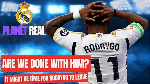 Is it over for Rodrygo? #RealMadrid