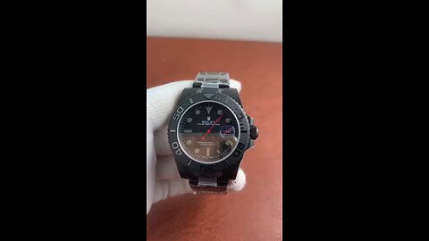 Rolex Blaken Yacht-Master 16622 PVD Steel Black Dial 40mm Automatic watch