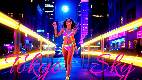 ELECTRONIC MUSIC. Song: Tokyo Sky.
