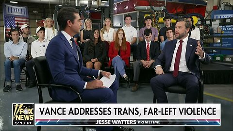 Jesse Watters Inteviews JD Vance, Charlie Sheen