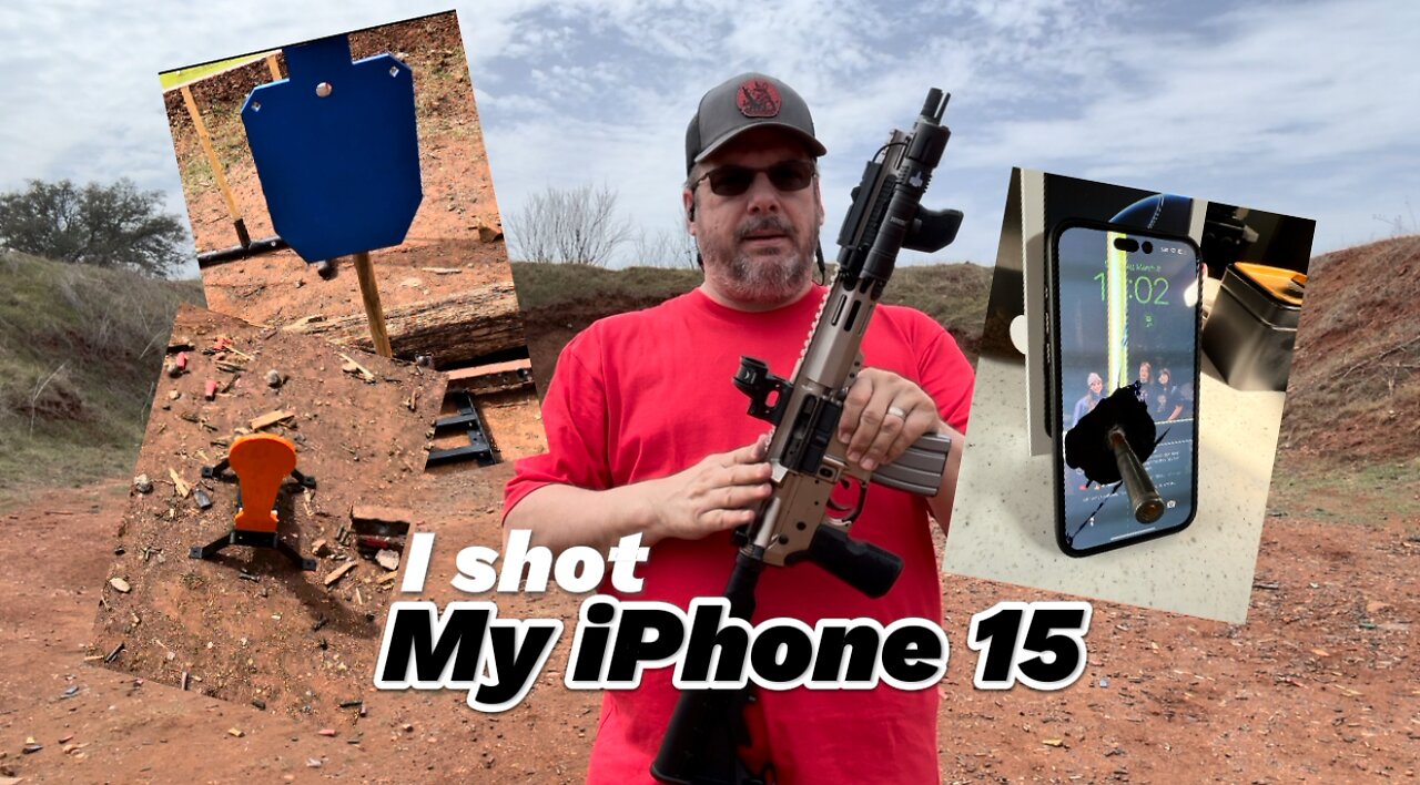 Testing New Targets And I Shot My Iphone