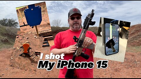 Testing New Targets And I Shot My Iphone