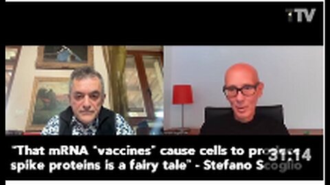 "Stefano Scoglio: mRNA Vaccines Causing Cells to Produce Spike Proteins is a Fairy Tale"