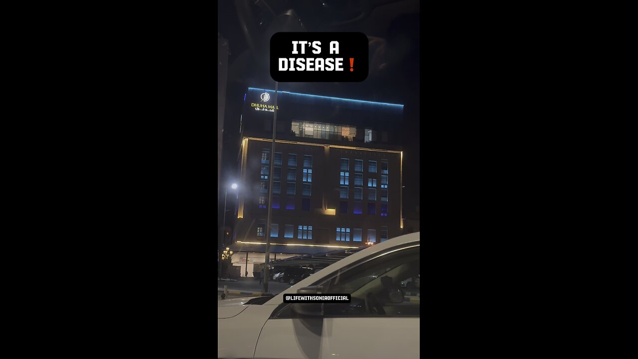 It’s a disease ❗️