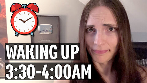Waking Up At 3:30 - 4am...
