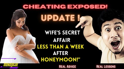 UPDATE week after honeymoon wife cheating