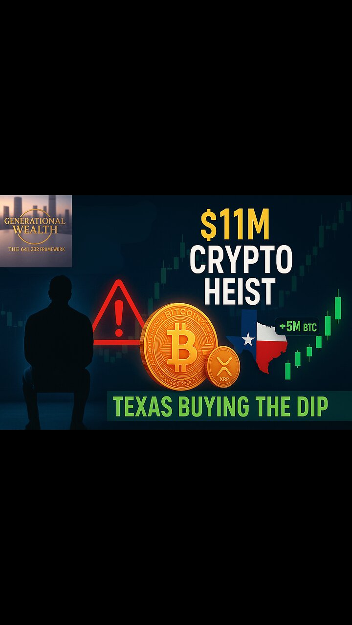 $11M Crypto Heist, Binance Terror Lawsuit & Texas Buys More Bitcoin | 24h Crypto Report