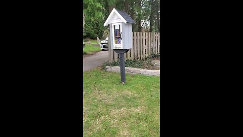 A Narrow Free Mini Library