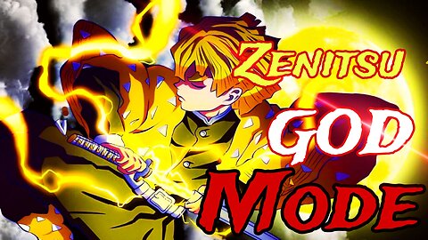Zenitsu God Mode ⚡ | Thunder Breathing Form ⚡ | Demon Slayer Epic Edit