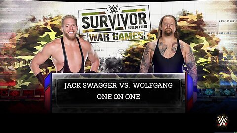 WWE 2k24 Jack Swagger vs Wolfgang