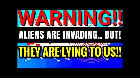 Creepy Video Exposes The Hostile Alien Invasion