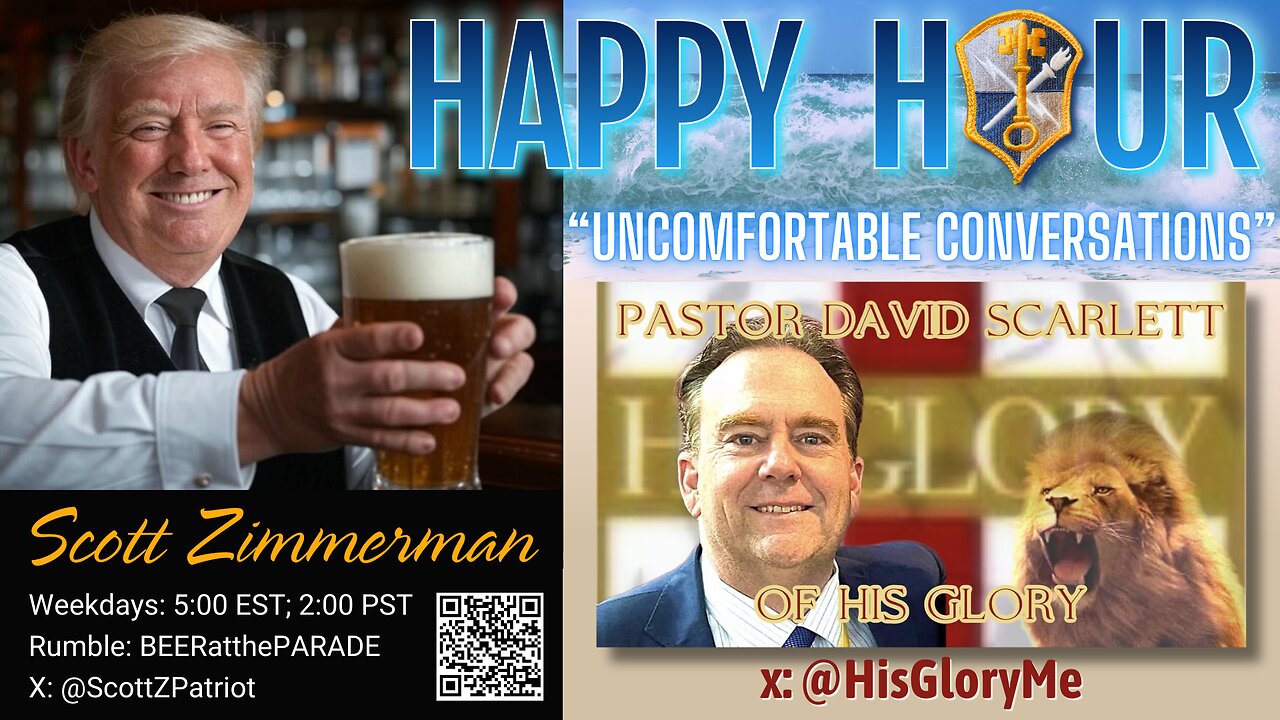 HAPPY HOUR: Pastor Dave Scarlett: "Having Difficult Conversations"