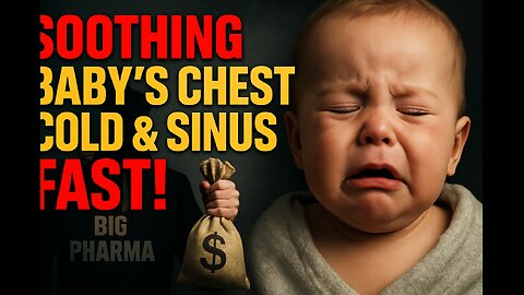 Soothing Baby’s Chest Cold & Sinus Fast! 🌿 Natural Remedies That Work